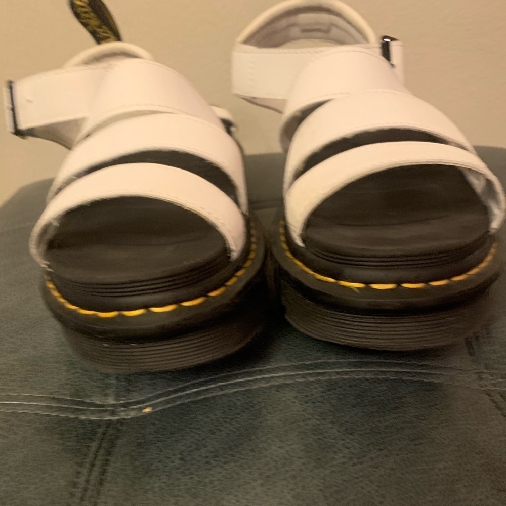 Dr. Martens White Blaire Sandals - Picture 3 of 14